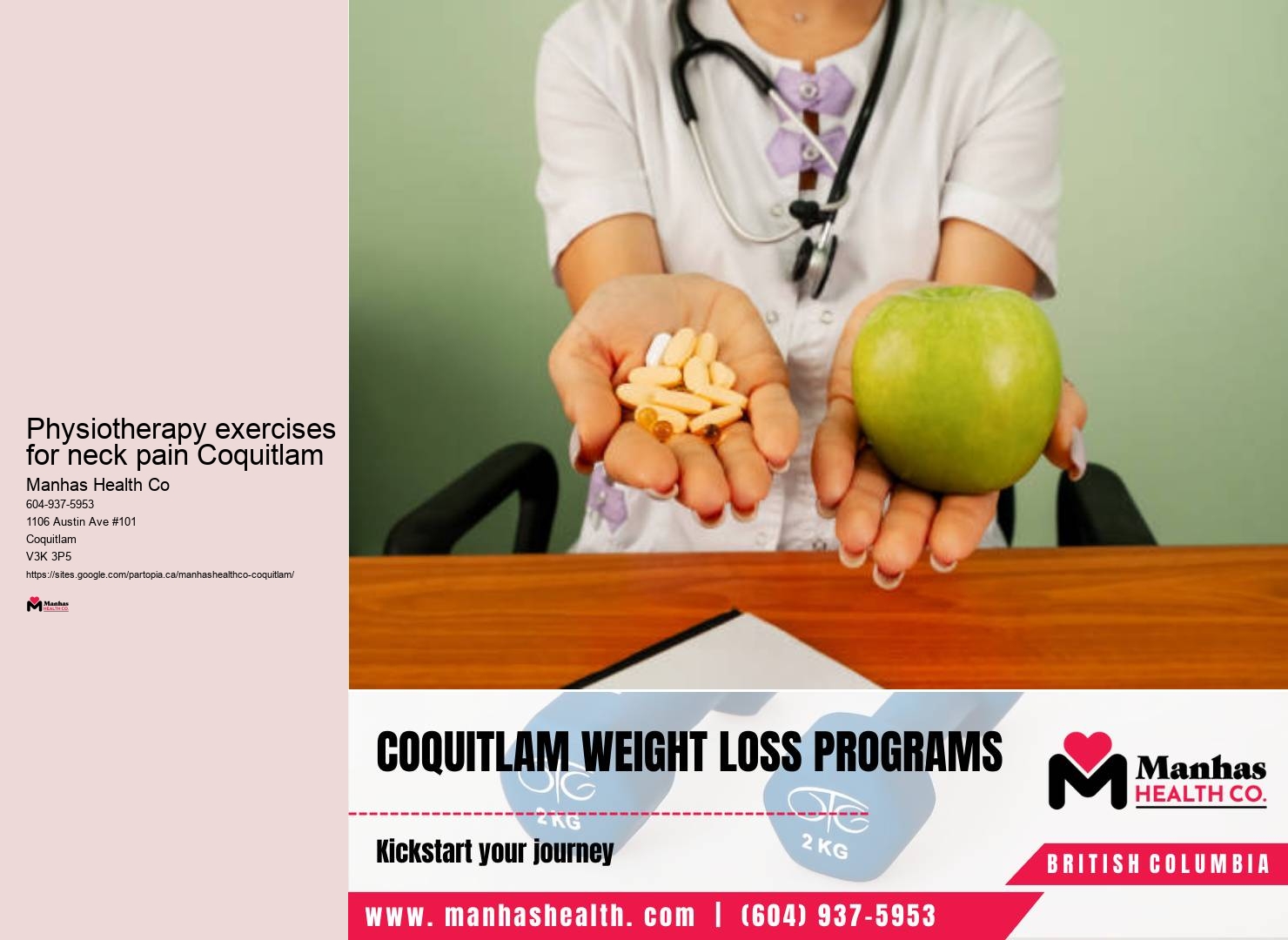 TMJ physiotherapy treatment near me Physiotherapy exercises for neck pain Coquitlam