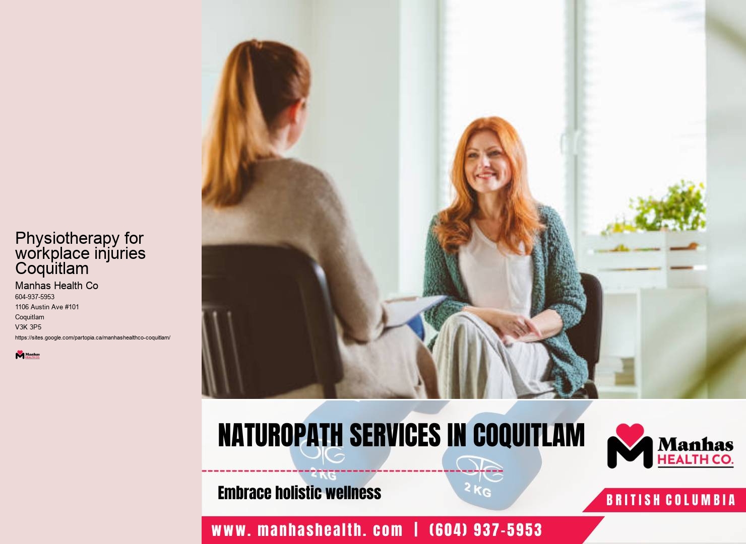 Therapeutic exercise techniques Physiotherapy for workplace injuries Coquitlam