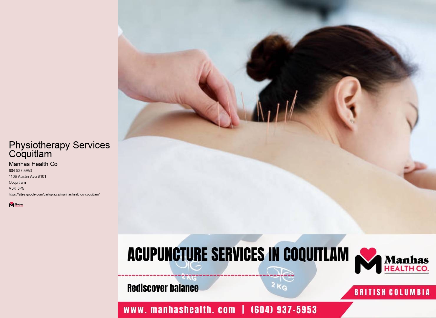 Physiotherapy for pain Physiotherapy Services Coquitlam