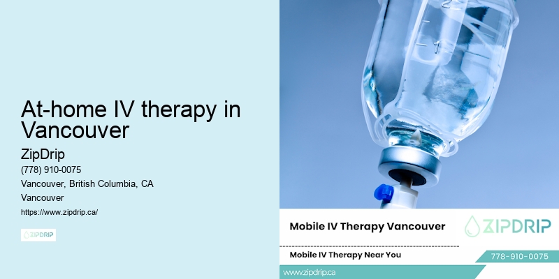 At-home IV therapy in Vancouver