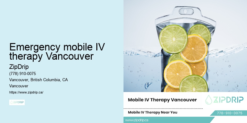 Emergency mobile IV Vancouver