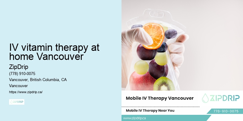 IV vitamin therapy at home Vancouver