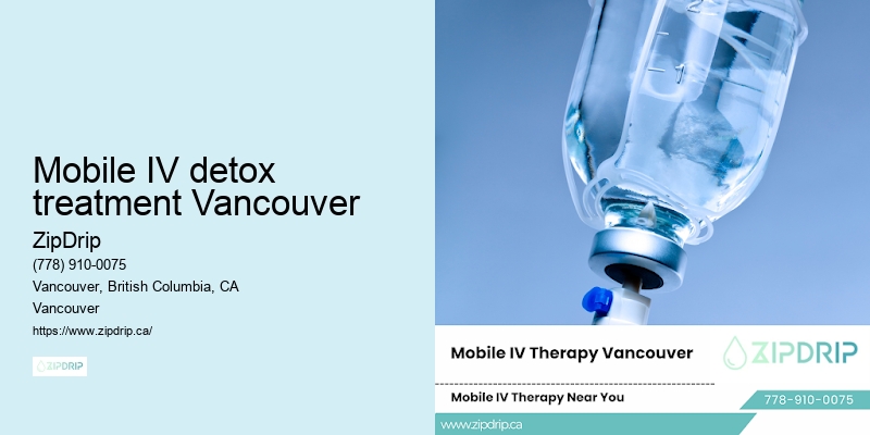 Mobile IV detox treatment Vancouver