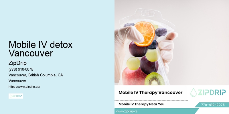 Mobile IV detox Vancouver