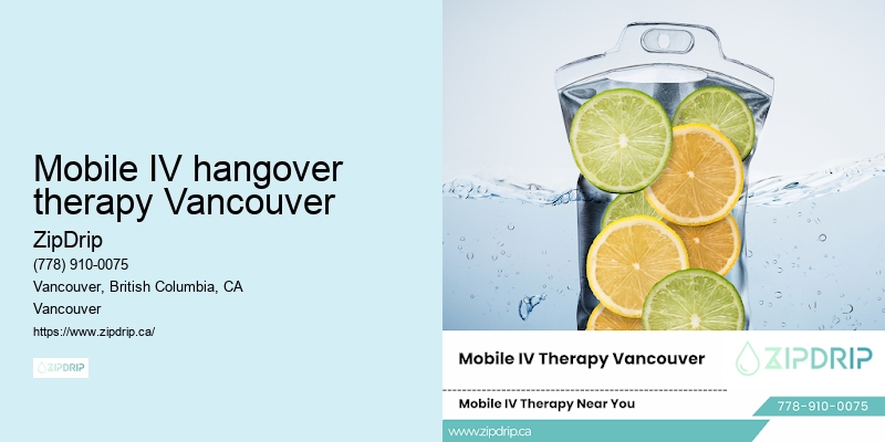 Mobile IV hangover therapy Vancouver