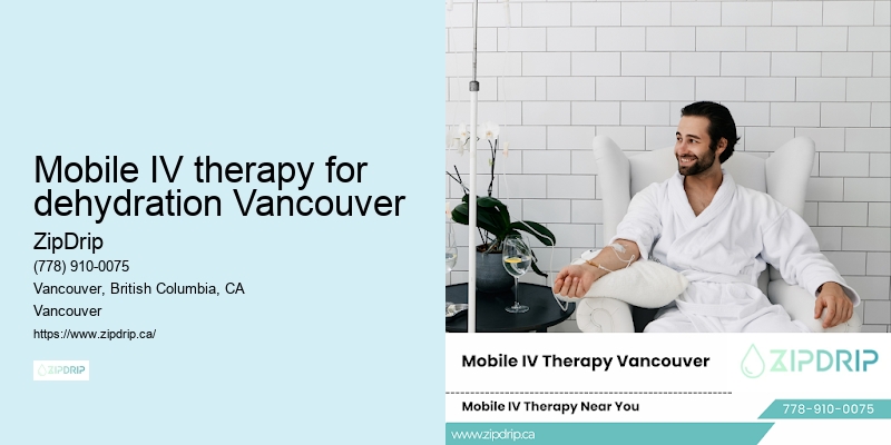 Mobile IV therapy for dehydration Vancouver