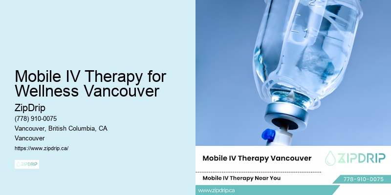 Mobile IV Therapy for Wellness Vancouver