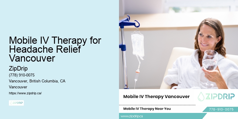 Mobile IV Therapy for Headache Relief Vancouver