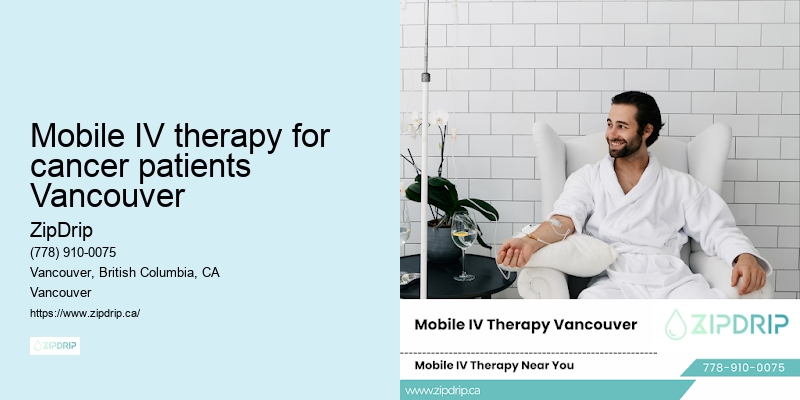 Mobile IV therapy for cancer patients Vancouver