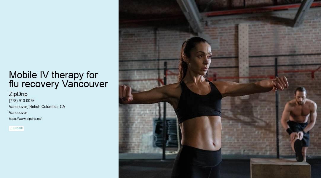 Instant IV Therapy Mobile IV therapy for flu recovery Vancouver