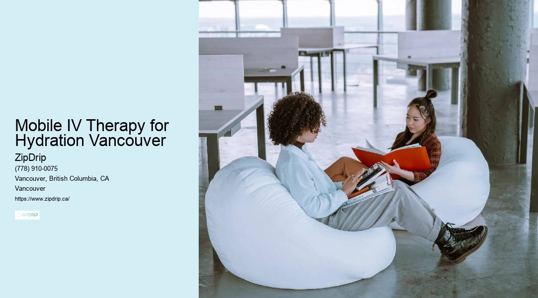 Mobile IV Therapy for Hydration Vancouver IV Therapy for Energy