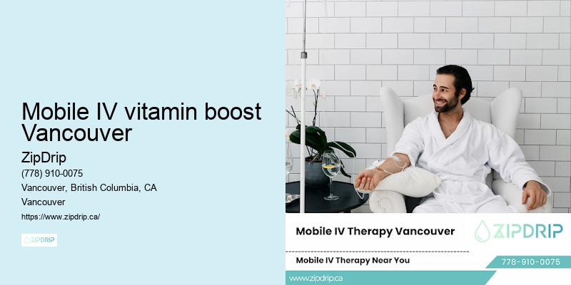 Mobile IV vitamin boost Vancouver