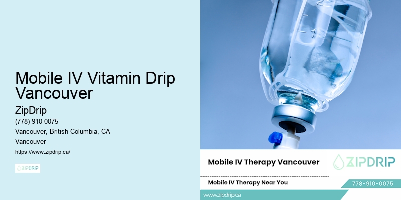 Mobile IV Vitamin Drip Vancouver