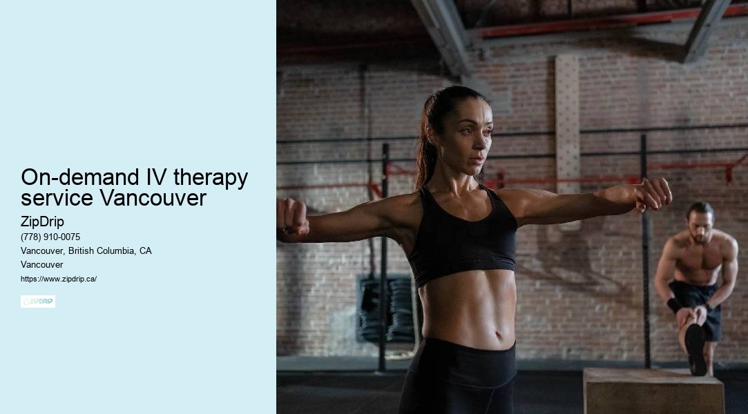 On-demand IV therapy service Vancouver Mobile Hydration IV Therapy