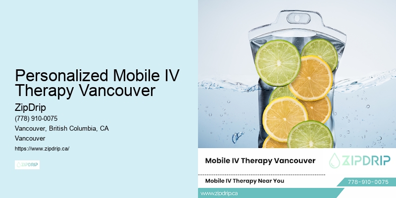 Personalized Mobile IV Therapy Vancouver