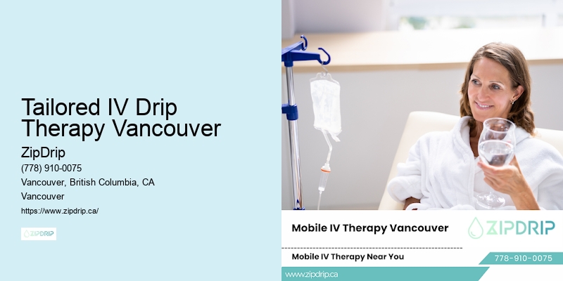 Tailored IV Drip Therapy Vancouver