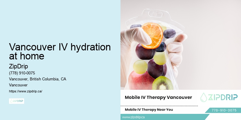 Vancouver IV hydration at home