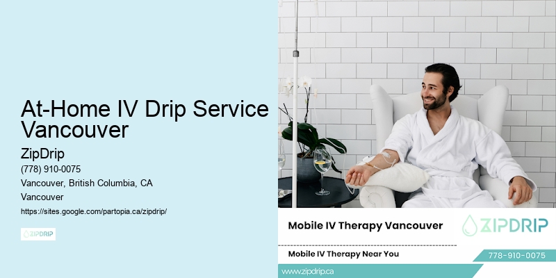 At-Home IV Drip Service Vancouver