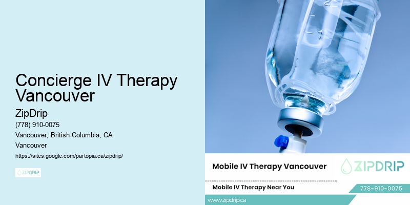 Concierge IV Therapy Vancouver