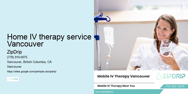 Home IV therapy service Vancouver