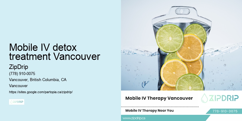 Mobile IV detox treatment Vancouver