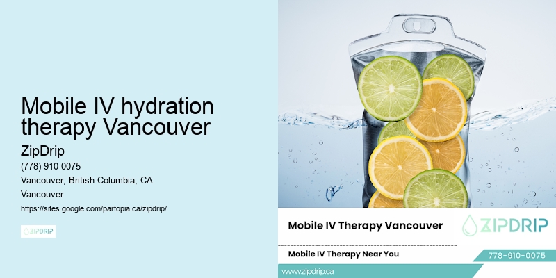 Mobile IV hydration therapy Vancouver