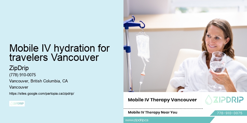 Mobile IV hydration for travelers Vancouver