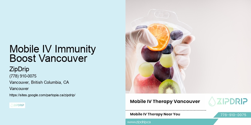 Mobile IV Immunity Boost Vancouver