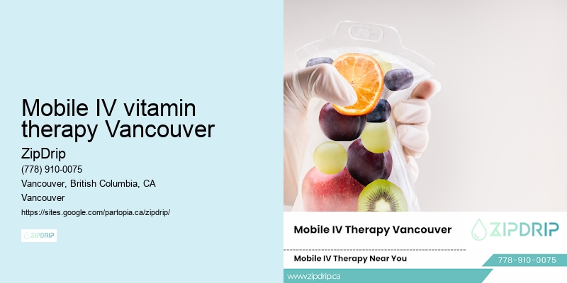 Mobile IV vitamin therapy Vancouver