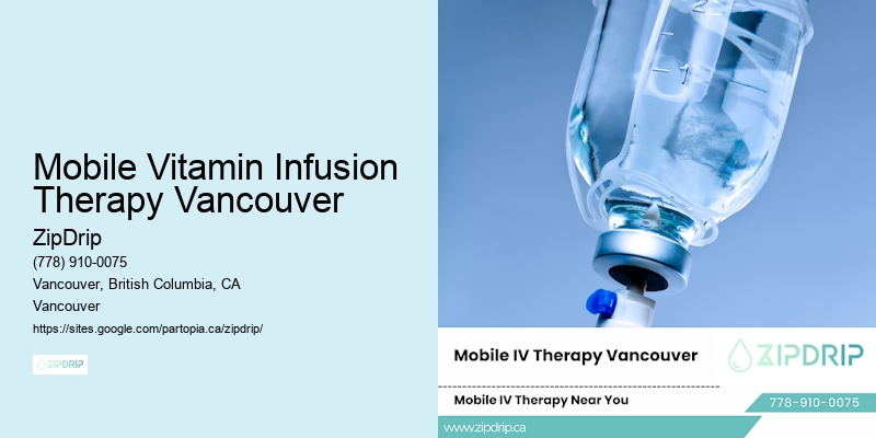 Mobile Vitamin Infusion Therapy Vancouver