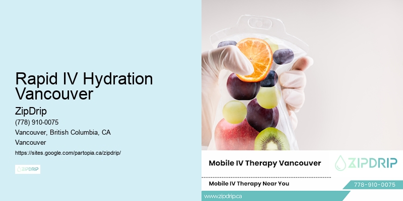 Rapid IV Hydration Vancouver