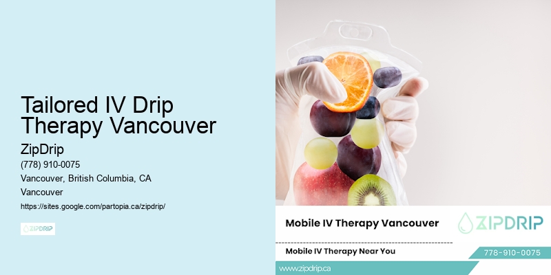 Tailored IV Drip Therapy Vancouver