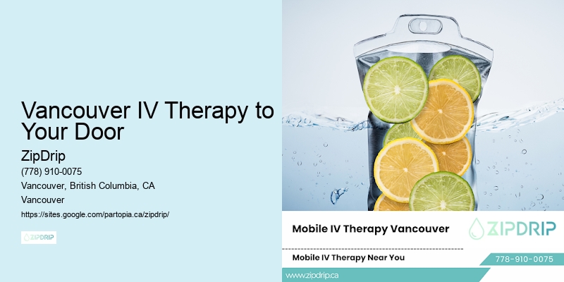 Vancouver IV Therapy to Your Door