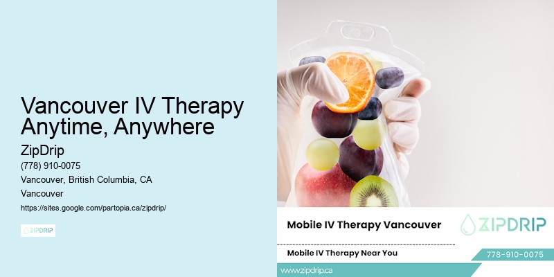 Vancouver IV Therapy Anytime, Anywhere