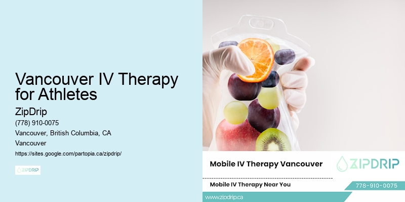 Vancouver IV Therapy for Athletes