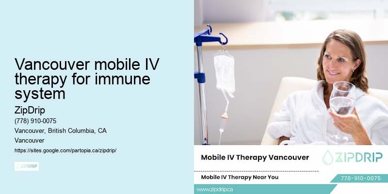 Vancouver mobile IV therapy for immune system