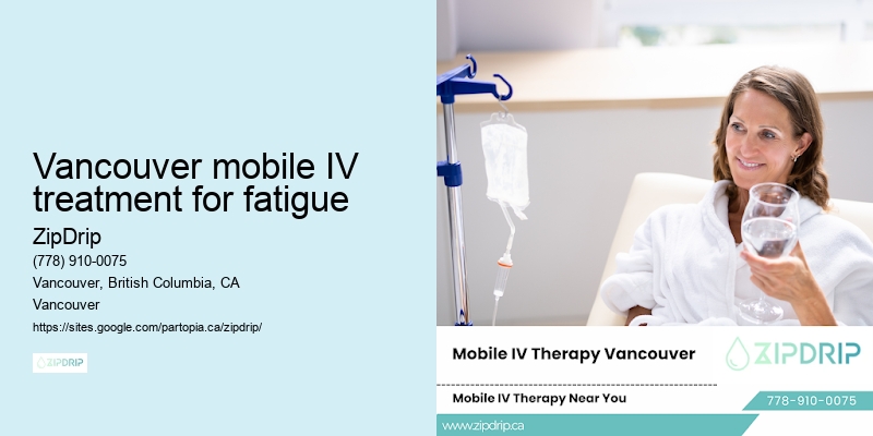 Vancouver mobile IV treatment for fatigue