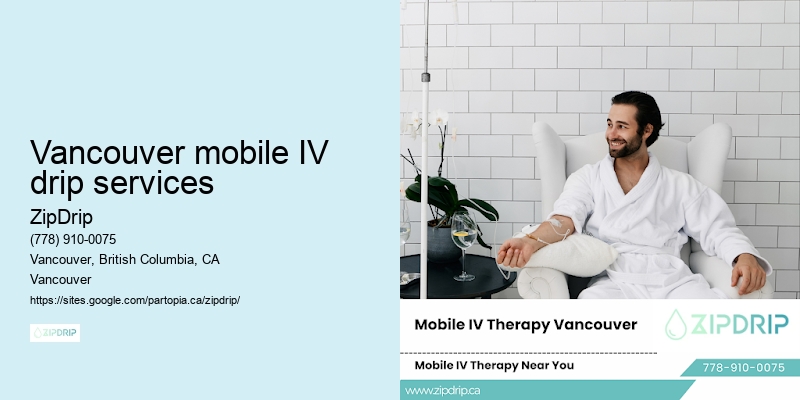 Vancouver mobile IV drip services