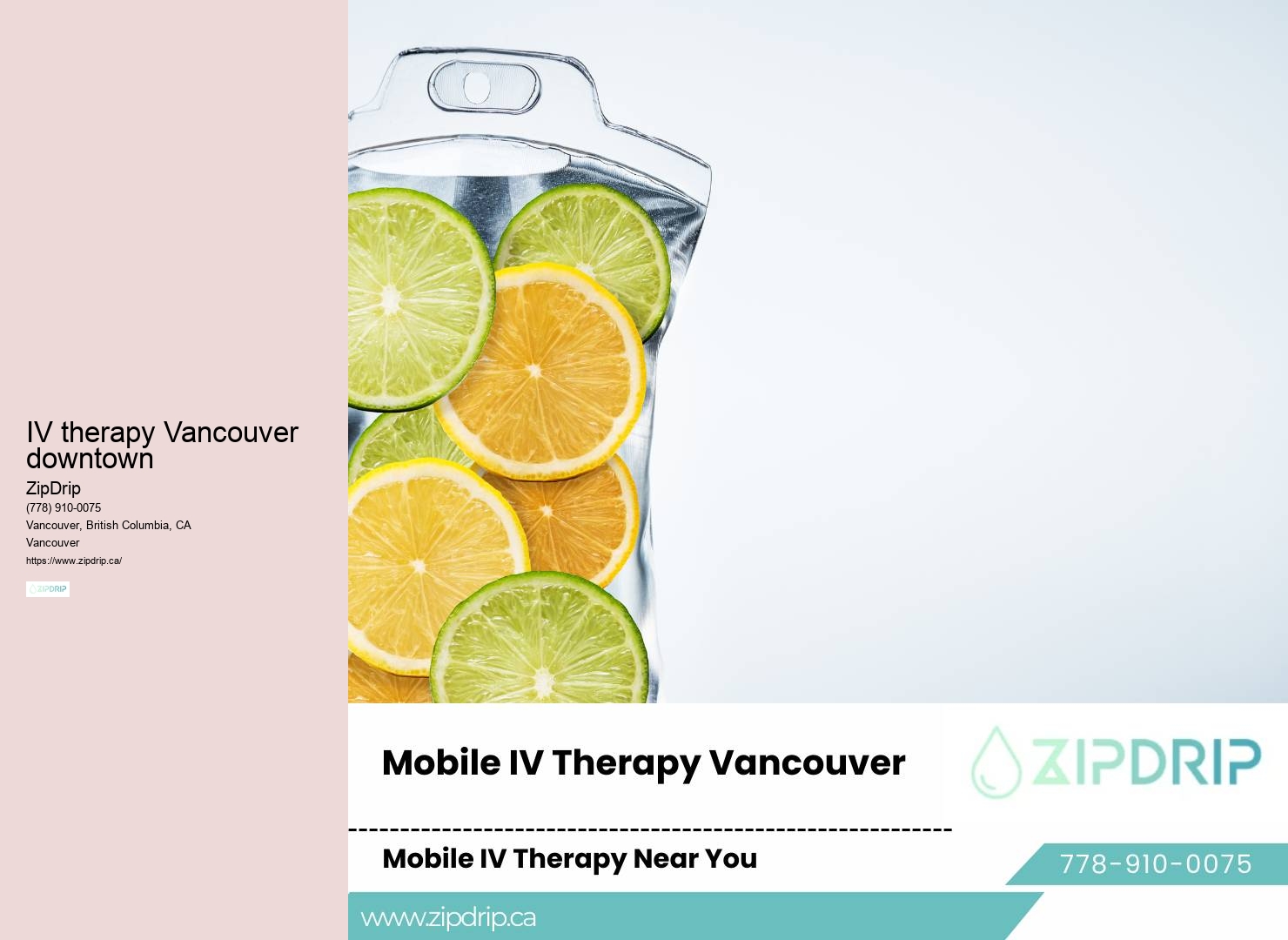 Mobile IV hydration for recovery from stomach bugs and viruses in Vancouver
