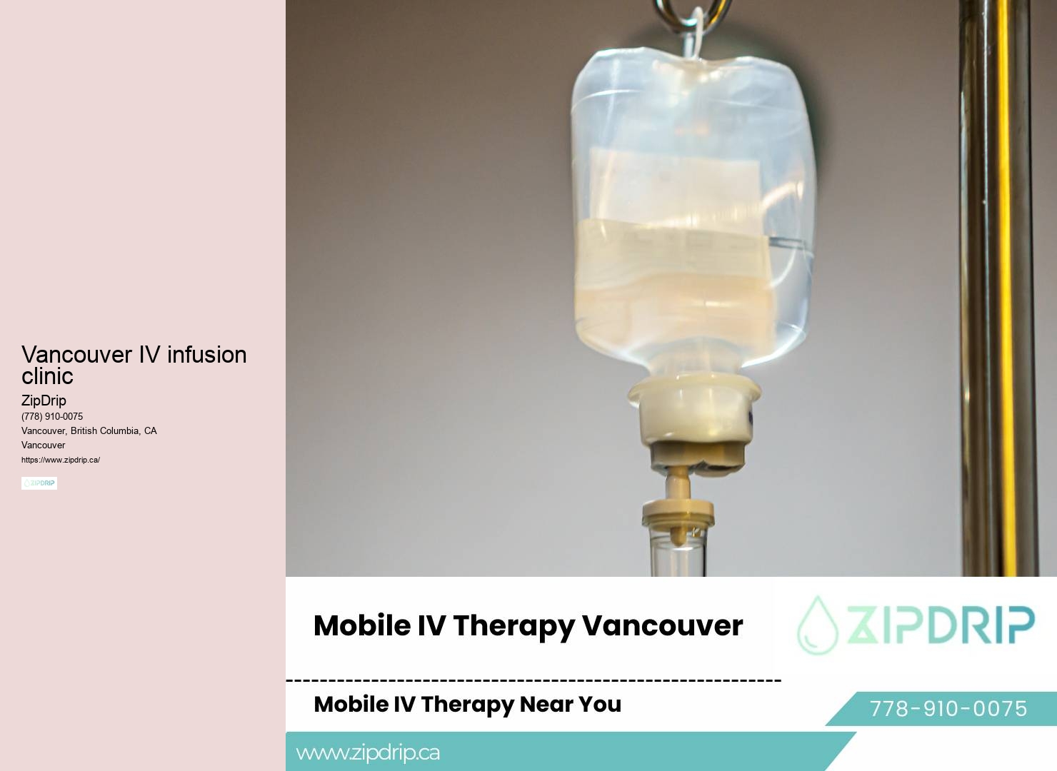 IV hydration on wheels