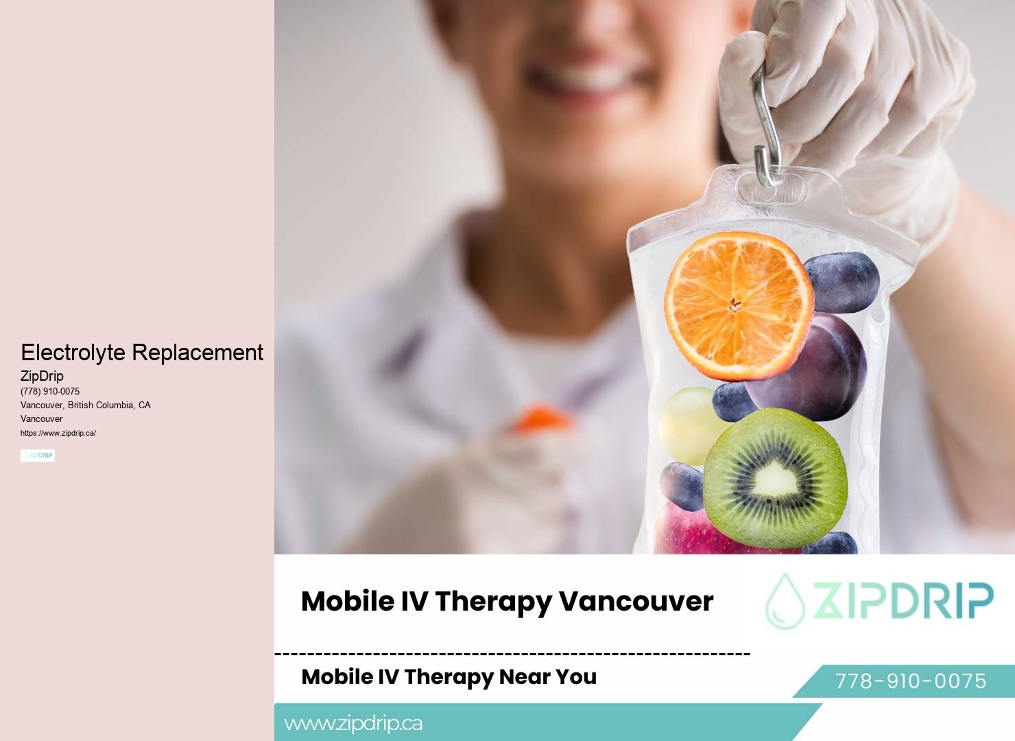 Vancouver IV Therapy for Hangover Hydration