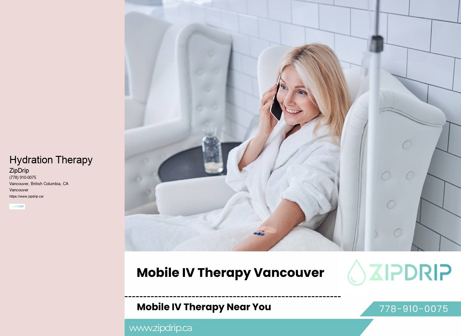 Vancouver Mobile IV Hydration Solutions