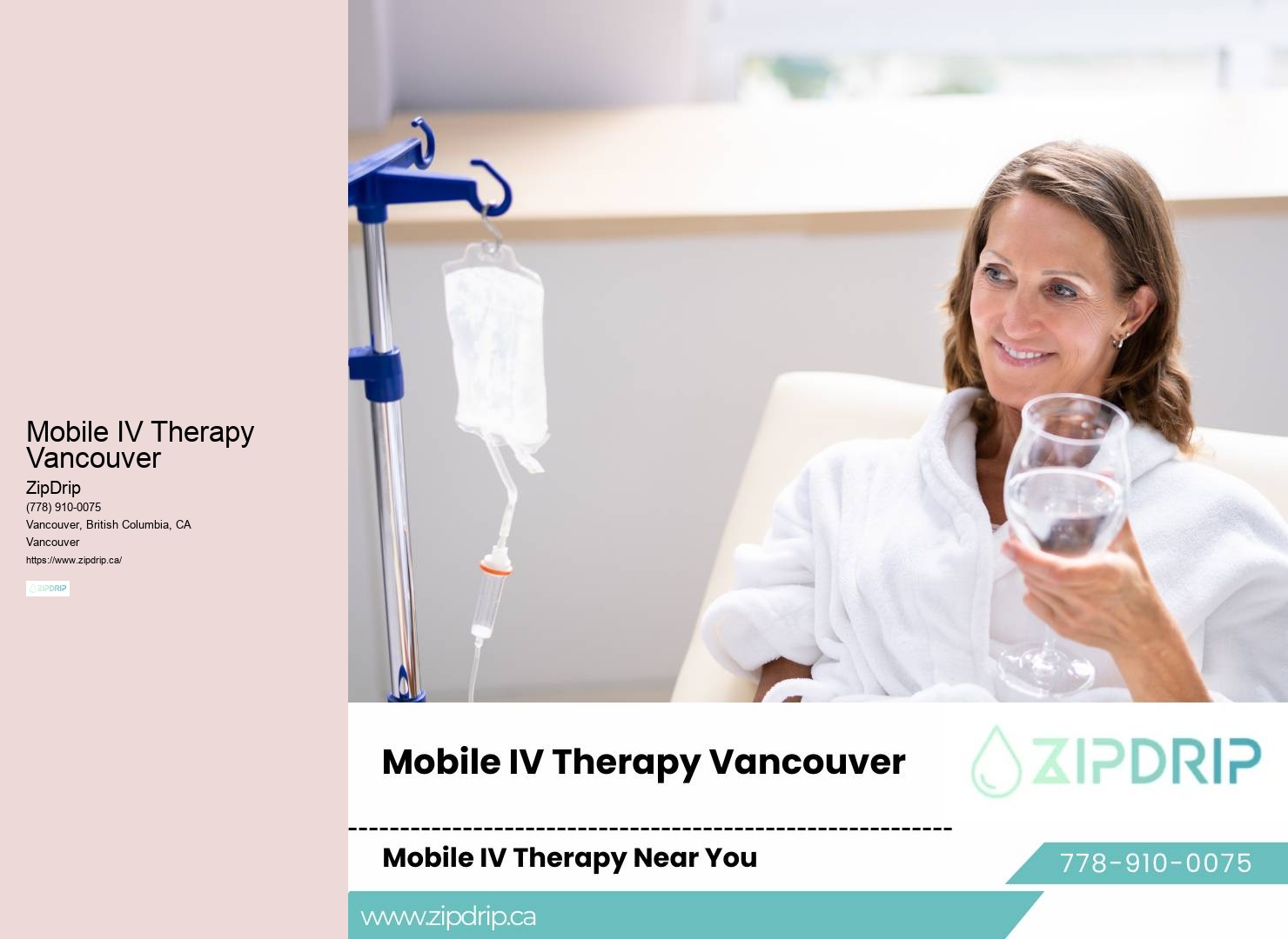IV Therapy for Hangover Recovery