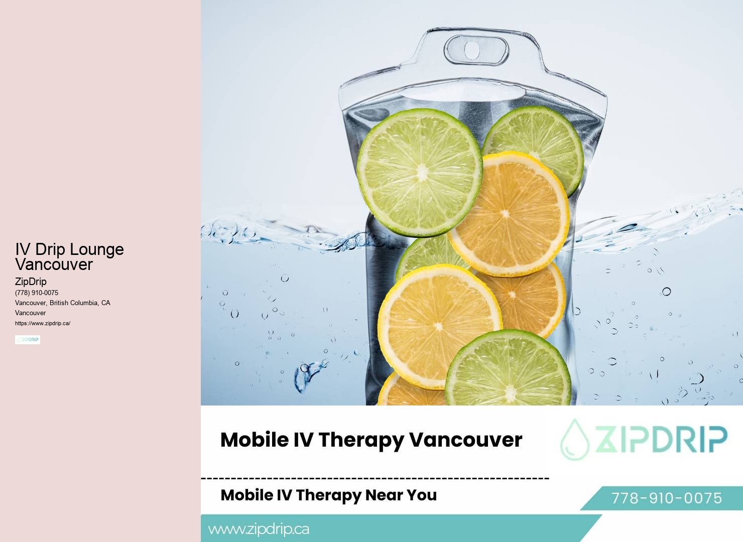 IV Hydration Vancouver