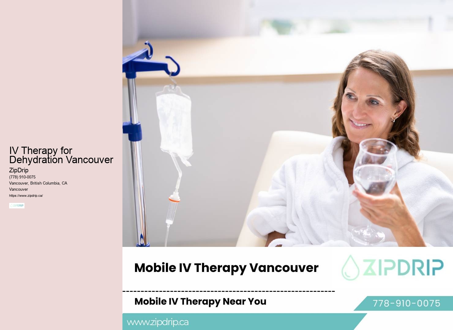 IV Therapy Lounge Vancouver