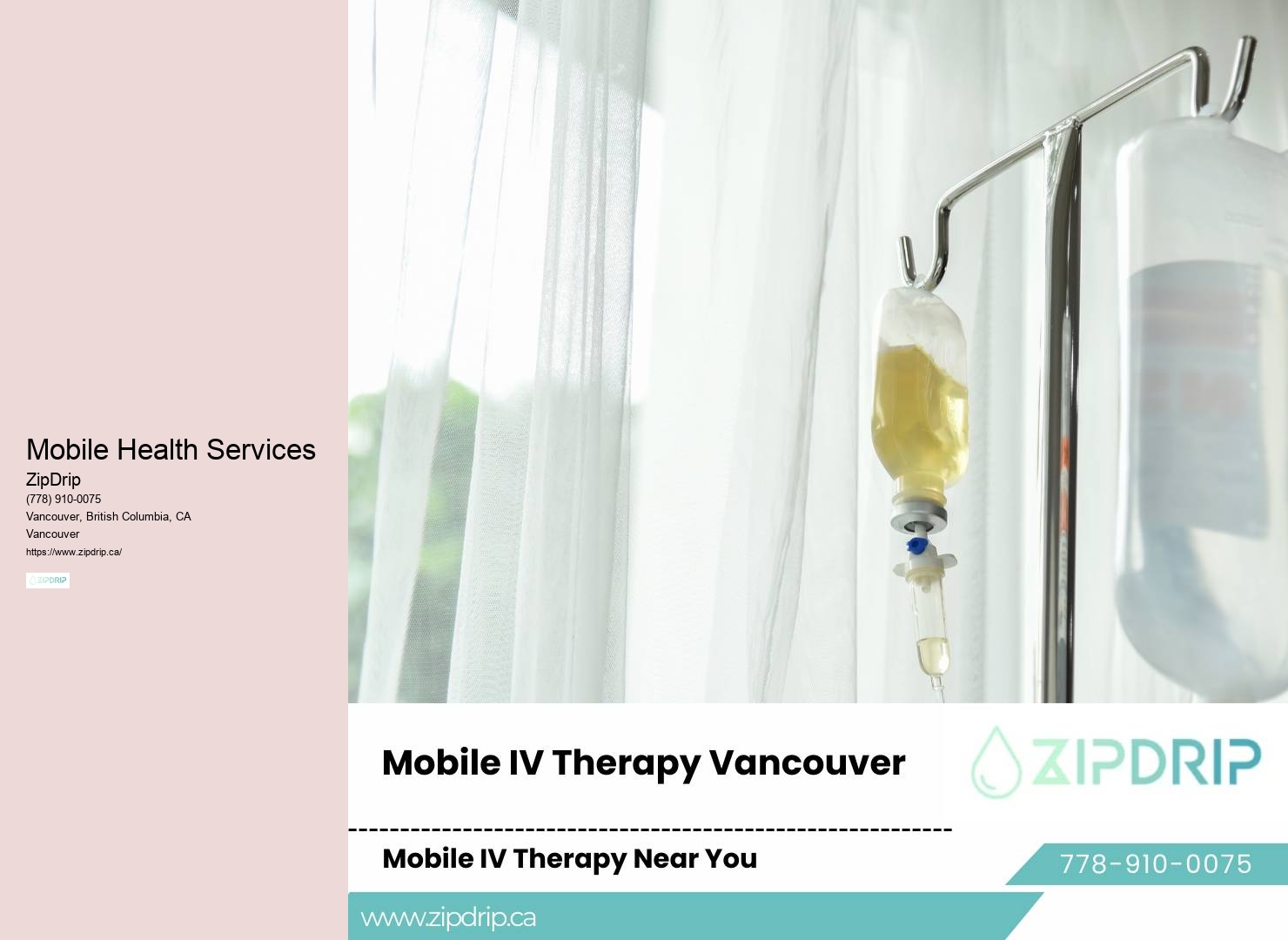Home IV Therapy Vancouver