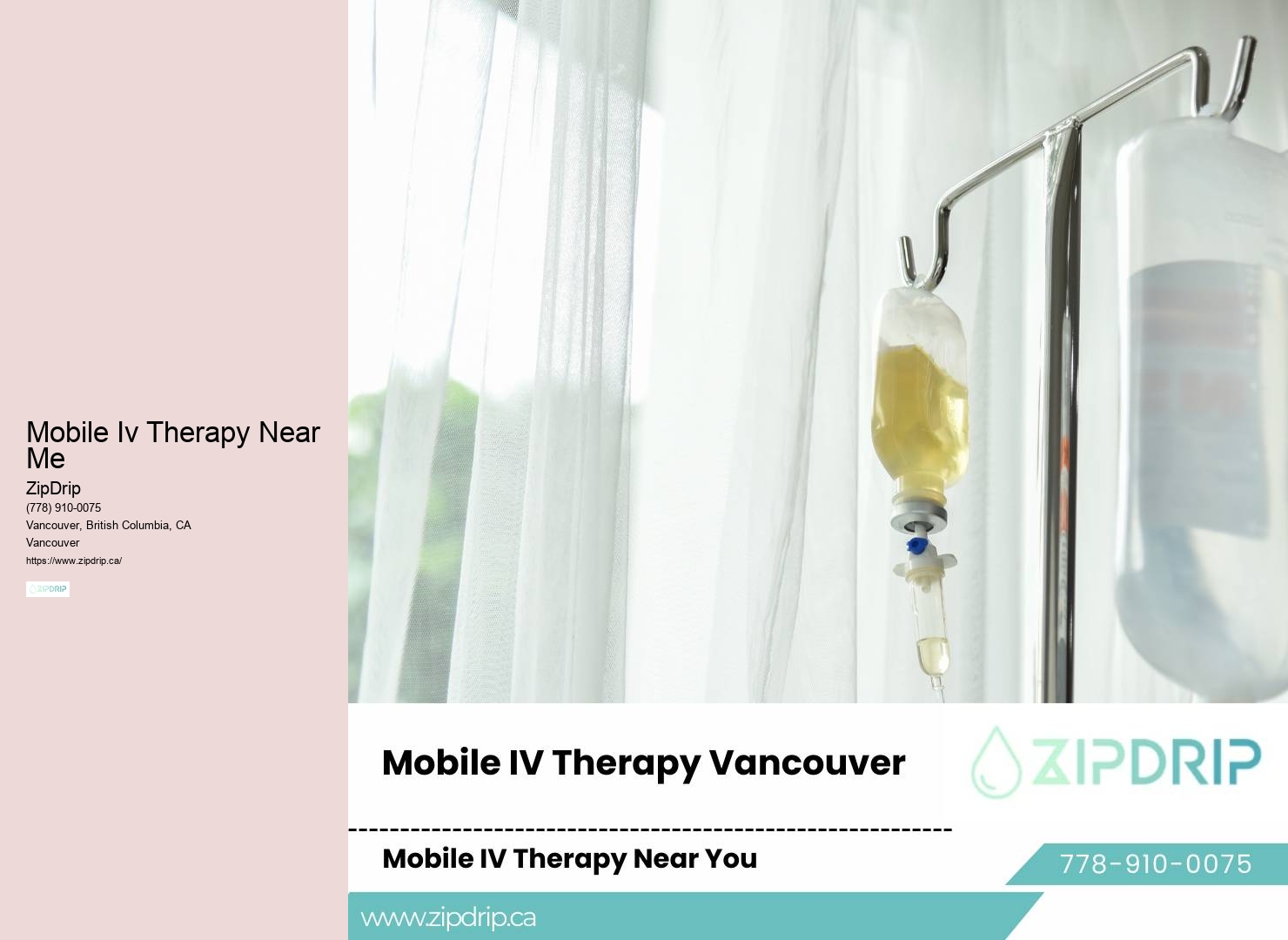 Vancouver Mobile IV Therapy
