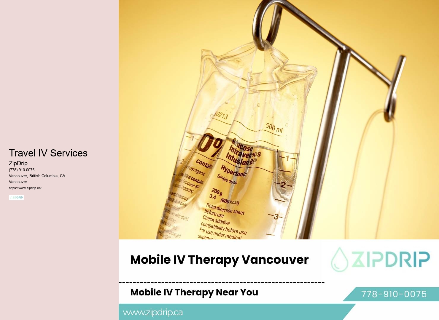 IV Hydration for Revival