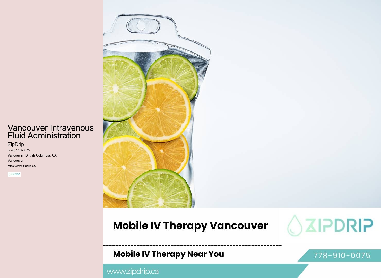 Electrolyte Infusion Service