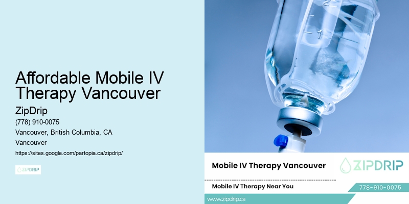 Affordable Mobile IV Therapy Vancouver
